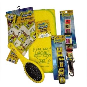 SpongeBob SquarePants Yellow Pet 5pc set
